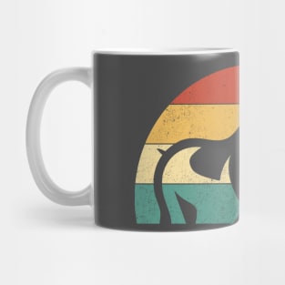 Sunset Rhino Landscape Savanna Mug